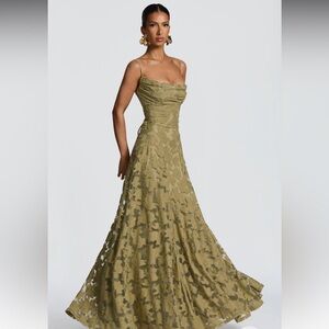 Babyboo FRANCIS MAXI DRESS - SAGE